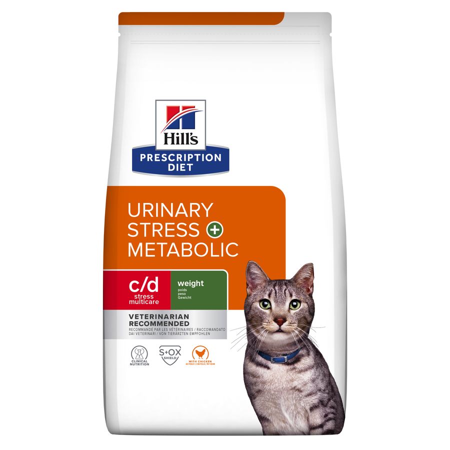 Hills Prescription Diet C D Urinary Stress Metabolic Dry Cat Food 8kg